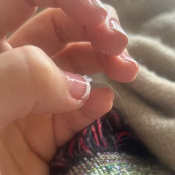 The Hills Nails - Left a lot of nail polish on my skin - Nail Salons Near Me - El Dorado Hills, California