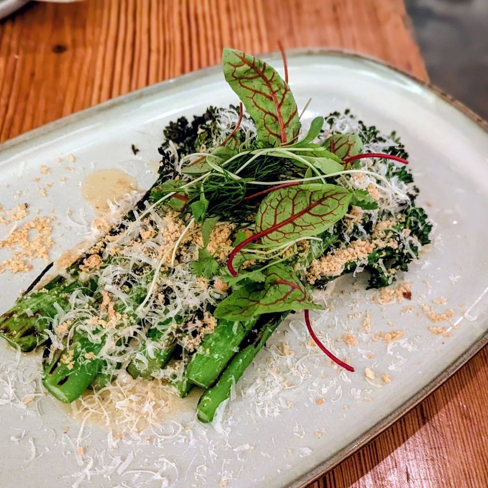 Meadowsweet - Broccolini with truffle - New American Near Me - Brooklyn, New York