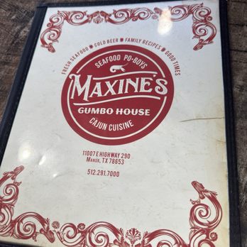 Maxine's Gumbo House - Cajun/Creole Near Me - Manor, Texas Maxine's Gumbo House - Cajun/Creole Near Me - Manor, Texas