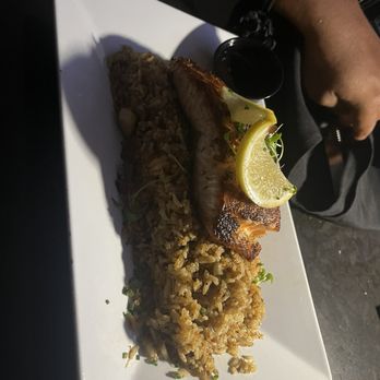 Katch Kitchen & Cocktails - Fried rice with salmon - Bars Near Me - Tucker, Georgia Katch Kitchen & Cocktails - Fried rice with salmon - Bars Near Me - Tucker, Georgia