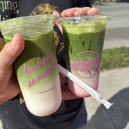 Coconut Matcha Strawberry Matcha Coconut Matcha Strawberry Matcha