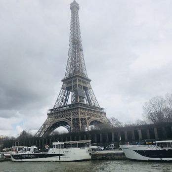 Bateaux Parisiens - Some views from the boat tour - Eiffel Tower from afar - French Near Me - Paris, 75