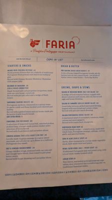 Menu photo 5 Faria Kailua, HI