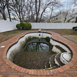 GZ Pool Works - Broken Gunite Pool