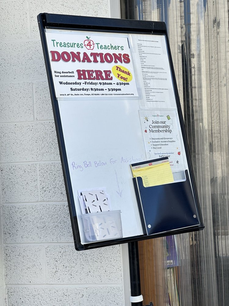 Treasures 4 Teachers - social services organization in Tempe, AZ