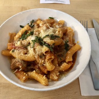Grassa - Rigatoni with Sunday Ragu sauce - Italian Near Me - Portland, Oregon