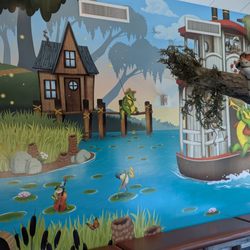 Yale Pediatric Dentistry - The walls of the waiting room.