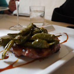 Osteria del Leone - Oven roasted pork with peppers, a special on the day we were there.