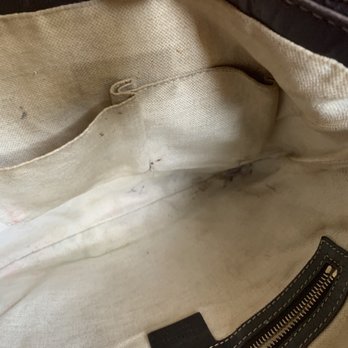 The Cobbler & The Tailor - He never cleaned it, bag still very dirty - Sewing & Alterations Near Me - Burlingame, California The Cobbler & The Tailor - He never cleaned it, bag still very dirty - Sewing & Alterations Near Me - Burlingame, California
