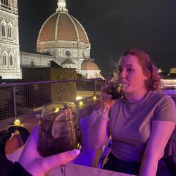 Hotel Medici - Violet spritz and the view