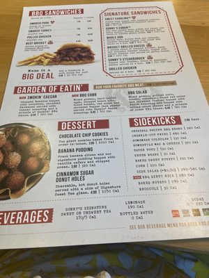 Menu photo 4 Sonny's BBQ Baton Rouge, LA Menu photo 4 Sonny's BBQ Baton Rouge, LA