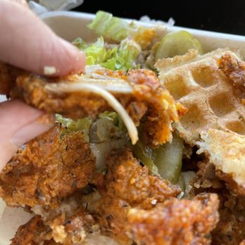 Bruxie - That was the chicken a pathetic thin dry piece of trash - Sandwiches Near Me - Orange, California