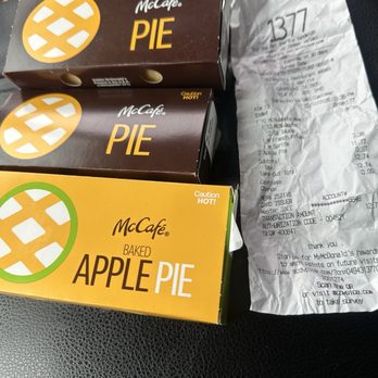 McDonald's - My reciept and pies - Burgers Near Me - Grapevine, Texas