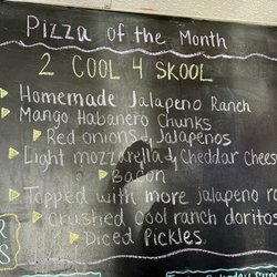 Porky's Pizza Trof - Ingredients for pizza of the month