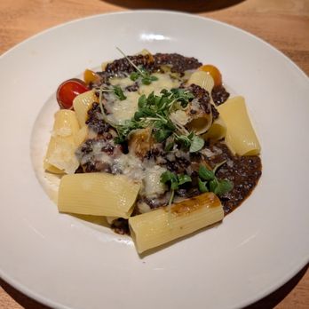 Seasons 52 - Black lentils Bolognese - New American Near Me - Oak Brook, Illinois