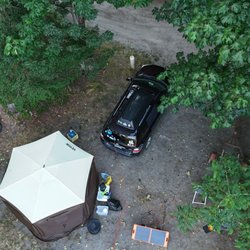 Grandy Lake Campground - Camp site 21