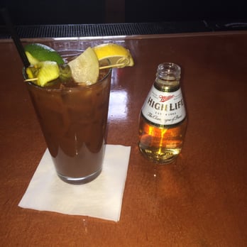 Engine Company No. 3 - Engine Company 3 Bloody Mary with complimentary Miller chaser...it's so cute, the little chaser. - Venues & Event Spaces Near Me - Milwaukee, Wisconsin Engine Company No. 3 - Engine Company 3 Bloody Mary with complimentary Miller chaser...it's so cute, the little chaser. - Venues & Event Spaces Near Me - Milwaukee, Wisconsin