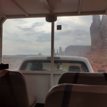 Goulding's Tours - Our open air tour bus - Bus Tours Near Me - Monument Valley, Utah