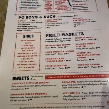 Razzoo's Cajun Cafe - Menu - Cajun/Creole Near Me - Concord, North Carolina