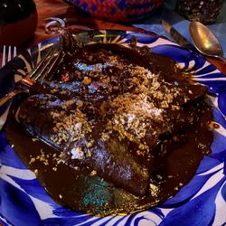 Casa Tradicional - Mole not up to past years depth flavors.