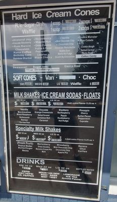 Menu photo 7 Sno Cap Ice Cream Sisters, OR