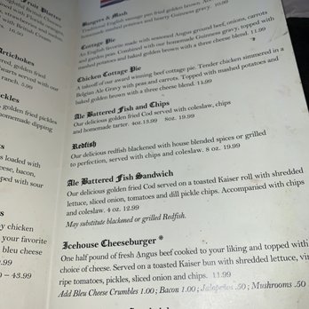 Ice House Pub - Menu - American Near Me - Punta Gorda, Florida