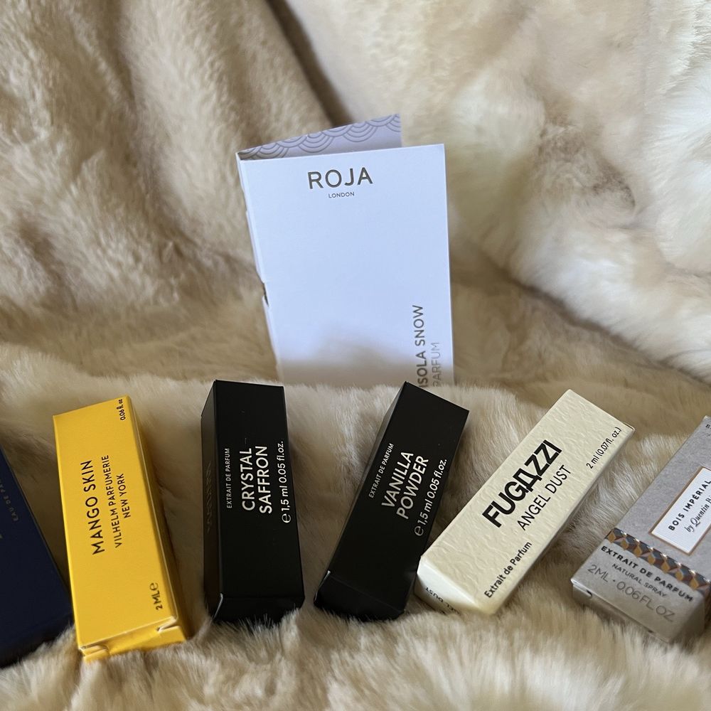 Parfums De France - 7 FREE niche brand samples arrived with my Full Bottle purchase - Perfume Near Me - McLean, Virginia Parfums De France - 7 FREE niche brand samples arrived with my Full Bottle purchase - Perfume Near Me - McLean, Virginia