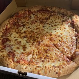 a large pizza in a box a large pizza in a box