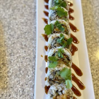 VeggiEAT - a plate of sushi with sauce - Vegetarian Near Me - Henderson, Nevada VeggiEAT - a plate of sushi with sauce - Vegetarian Near Me - Henderson, Nevada