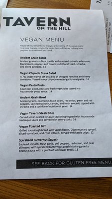 Menu photo 2 Tavern on the Hill Duluth, MN