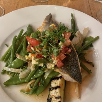Restaurant Lecarreau - Seafood option for the evening. Monkfish I think. Really enjoyed it. - French Near Me - Bordeaux, 33