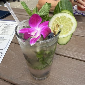 The Blind Pelican - Blueberry Mojito - Seafood Near Me - Holly Springs, North Carolina The Blind Pelican - Blueberry Mojito - Seafood Near Me - Holly Springs, North Carolina