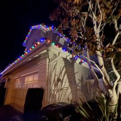 Christopher's Christmas Light Installation - LED multi