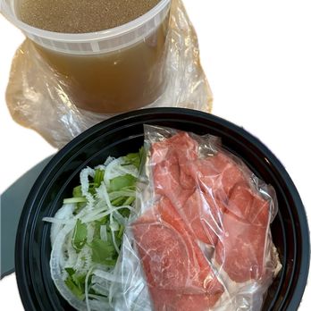Pho Town 7 - C4. COMBINATION 6 COURSE OF BEEF I like how they bagged the raw beef separately when ordering takeout. - Vietnamese Near Me - Medford, Massachusetts Pho Town 7 - C4. COMBINATION 6 COURSE OF BEEF I like how they bagged the raw beef separately when ordering takeout. - Vietnamese Near Me - Medford, Massachusetts