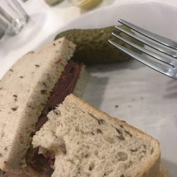 Salt beef sandwich
