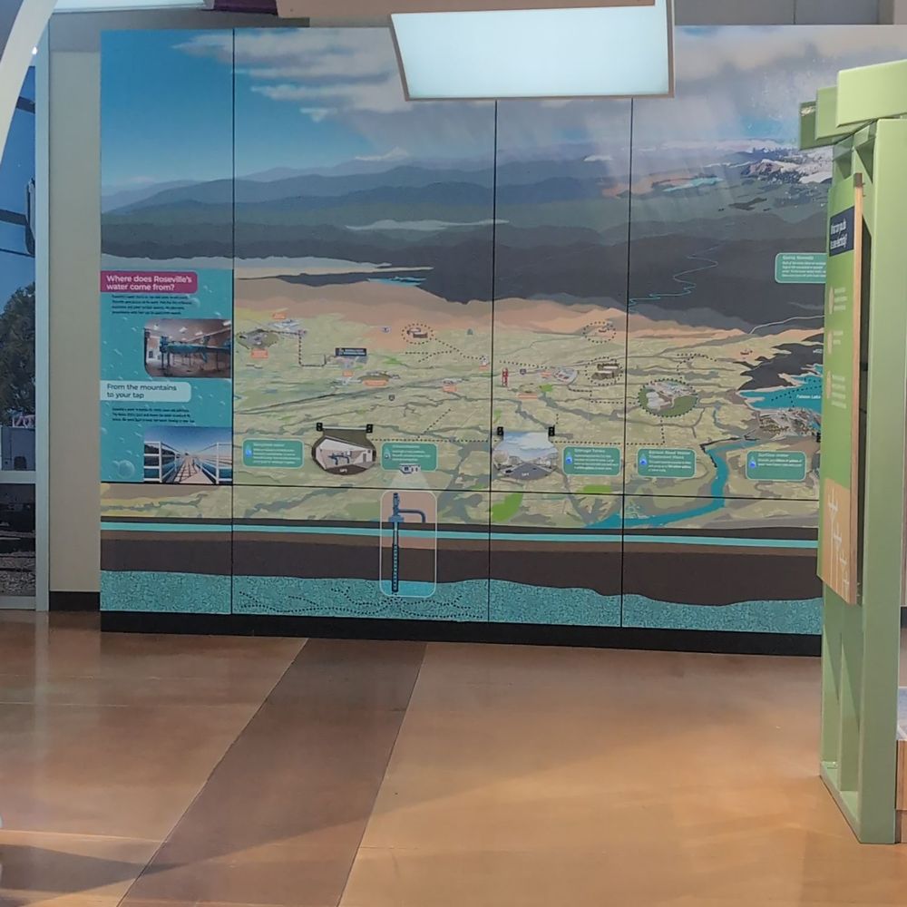 Roseville Utility Exploration Center - The water way map! - Children's Museums Near Me - Roseville, California Roseville Utility Exploration Center - The water way map! - Children's Museums Near Me - Roseville, California