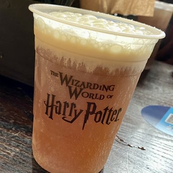 Three Broomsticks - 11.21.22 Butter Beer $8 - British Near Me - Orlando, Florida Three Broomsticks - 11.21.22 Butter Beer $8 - British Near Me - Orlando, Florida