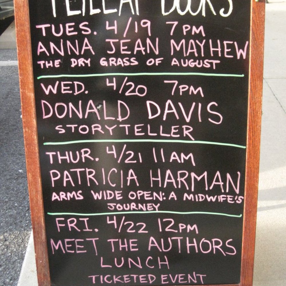 Flyleaf Books - Board out front - Bookstores Near Me - Chapel Hill, North Carolina Flyleaf Books - Board out front - Bookstores Near Me - Chapel Hill, North Carolina