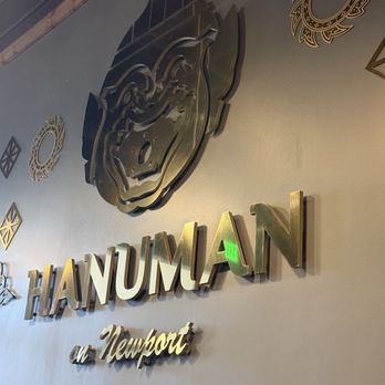 Hanuman Thai Eatery -  Newport - Sign - Thai Near Me - Costa Mesa, California