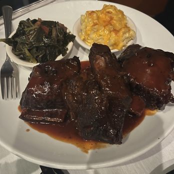 Kelsey's - Spare ribs w/collard greens and mac&cheese - Soul Food Near Me - Atlantic City, New Jersey