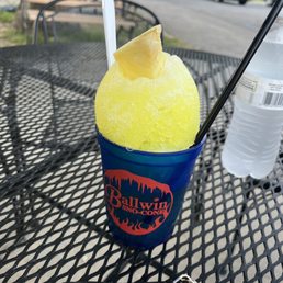 Malibu & Pineapple sno cone!