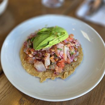 Dos Amantes - Kanpachi Tostada - Seafood Near Me - Los Angeles, California