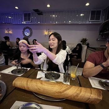 Dosa Delight - Paper Masala Dosa - Indian Near Me - Jackson Heights, New York Dosa Delight - Paper Masala Dosa - Indian Near Me - Jackson Heights, New York