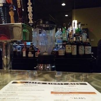 Bistro Eighty Ates - A view from my seat.. - New American Near Me - Webster, Massachusetts