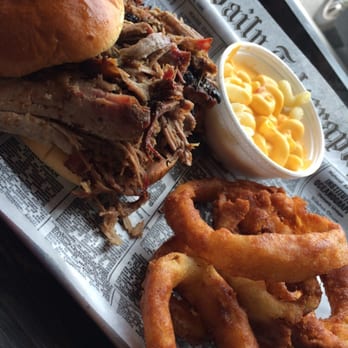Firewater BBQ - The southsider... Pulled pork and brisket - Barbeque Near Me - Crest Hill, Illinois