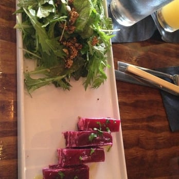 Lucky Belly - Roasted beet and spicy greens - Bars Near Me - Honolulu, Hawaii Lucky Belly - Roasted beet and spicy greens - Bars Near Me - Honolulu, Hawaii