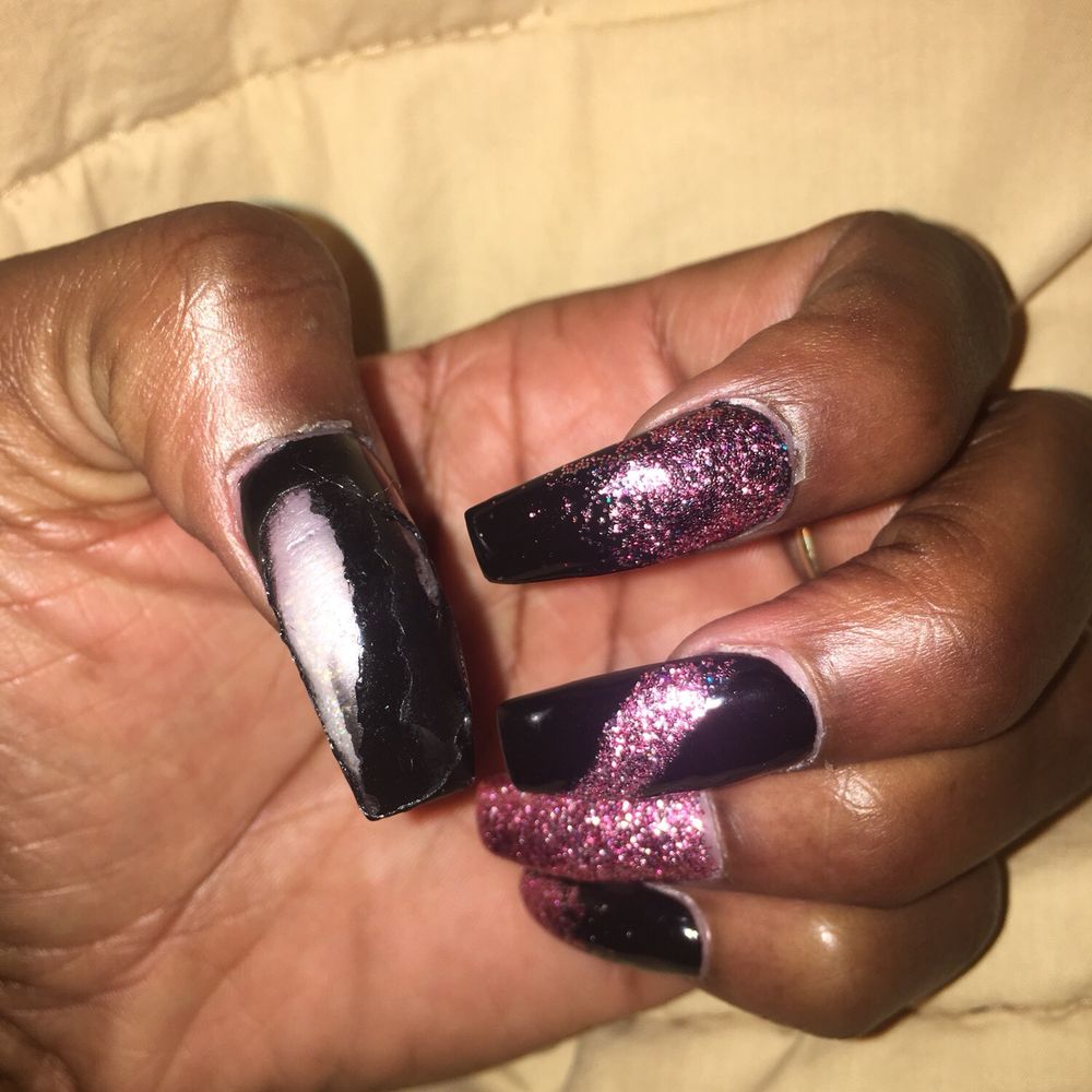 Diamond Nails Design - She did it on purpose - Nail Salons Near Me - Paramount, California Diamond Nails Design - She did it on purpose - Nail Salons Near Me - Paramount, California