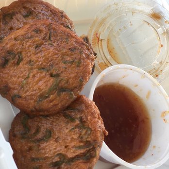 Bua 9 Thai Cuisine - Crab cakes (there was 6 but I ate some before taki the pic) - Thai Near Me - Seattle, Washington