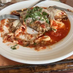 Way too thick eggplant rollatini Way too thick eggplant rollatini