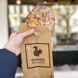Gingko - Bostock (brioche+almond cream baked on top)